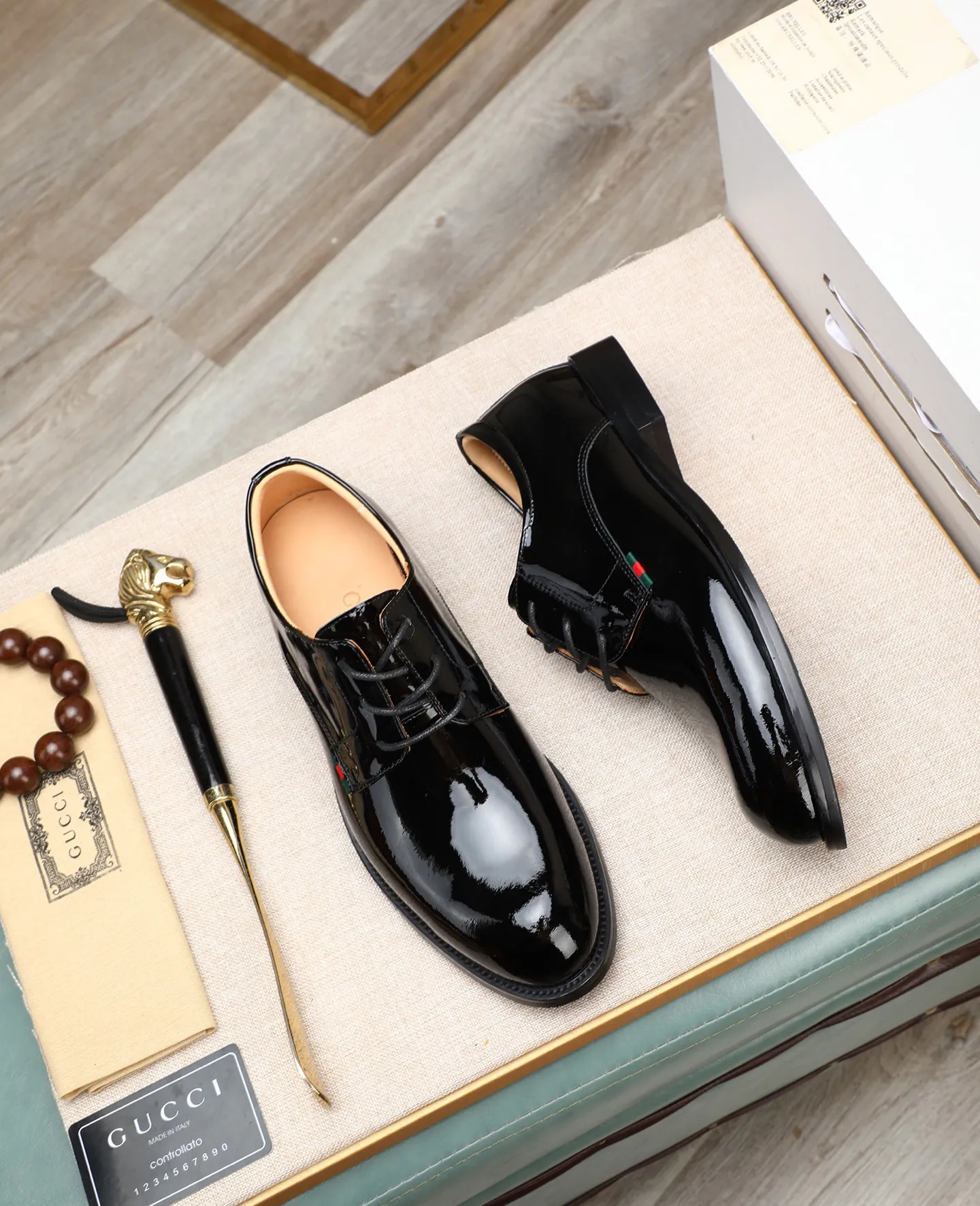 Men's shoes 💰520 📛📛Original (water-dyed cow lining) GUCCI official website formal shoes🌀 Italian 🇮🇹Imported cowhide➕Top imported water-dyed cowhide lining💋Finely handmade Original bottom, the real thing looks better when photographed in person Standard size 38-44